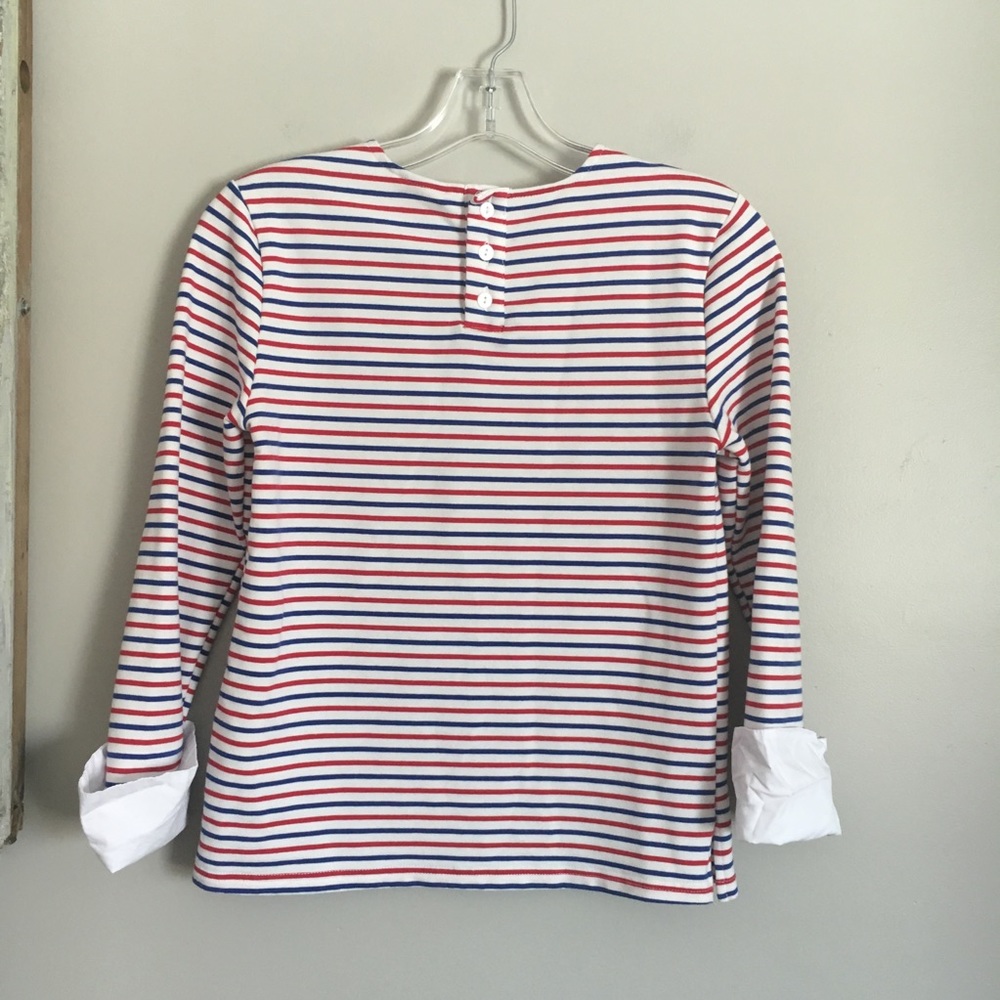 Anthropologie Deletta Stripe Top - Picture 7 of 7